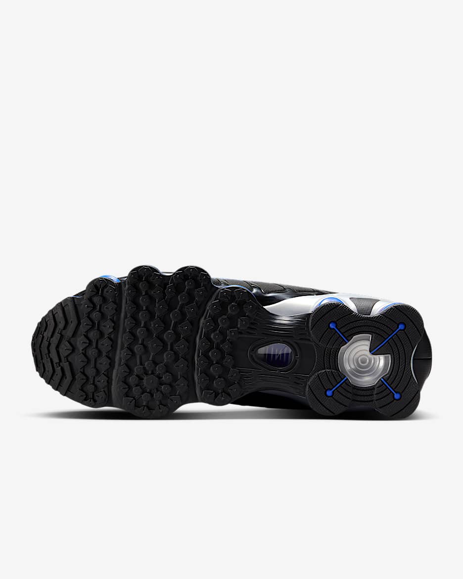 Nike shox homme bleu online